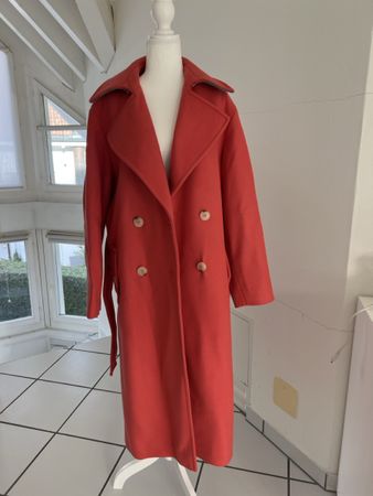 Neuer Maison Lener Paris Wintermantel, Grösse M, Coral!