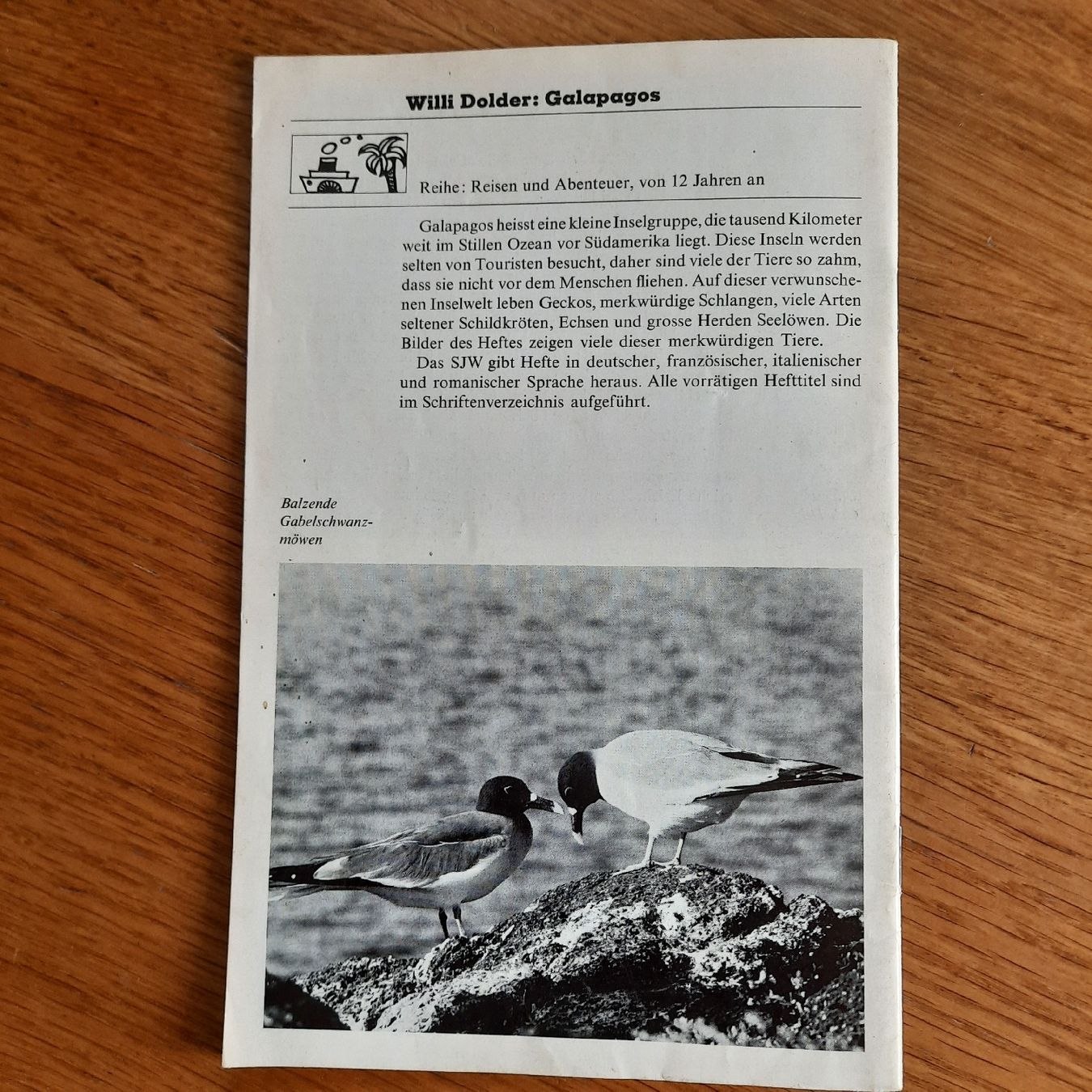 Riviste & Magazine: SJW Heft Nr.1219 Galapagos – Usato da Nottwil venduto da mar_jqm7 9