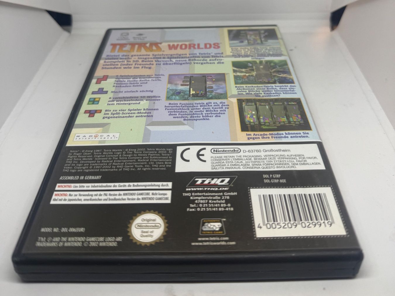 Nintendo Giochi: Tetris Worlds GameCube – Usato da Dietlikon venduto da NESFEVER 1
