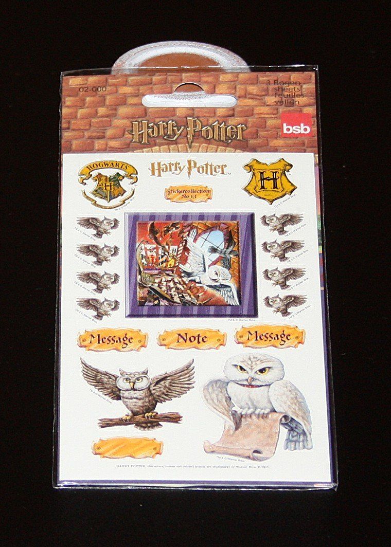 Sticker: Harry Potter Sticker pro Beutel 3 Blatt (2) – Nuovo (secondo la descrizione) da Flüelen venduto da Alt-und-Neu