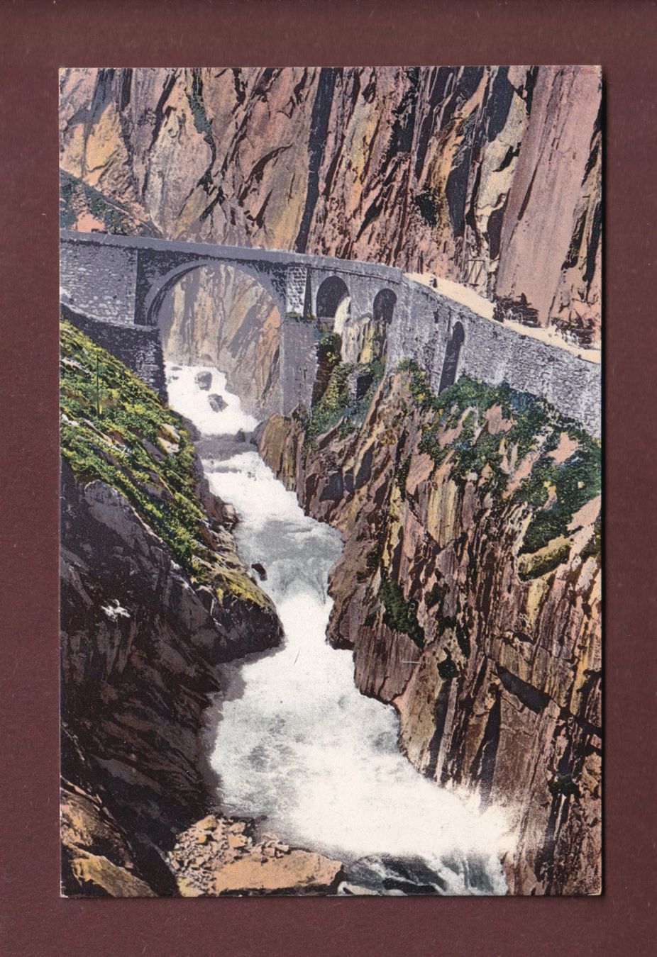 Ansichtskarten: TEUFELSBRÜCKE – Gebraucht aus Pully von nicecards-shop