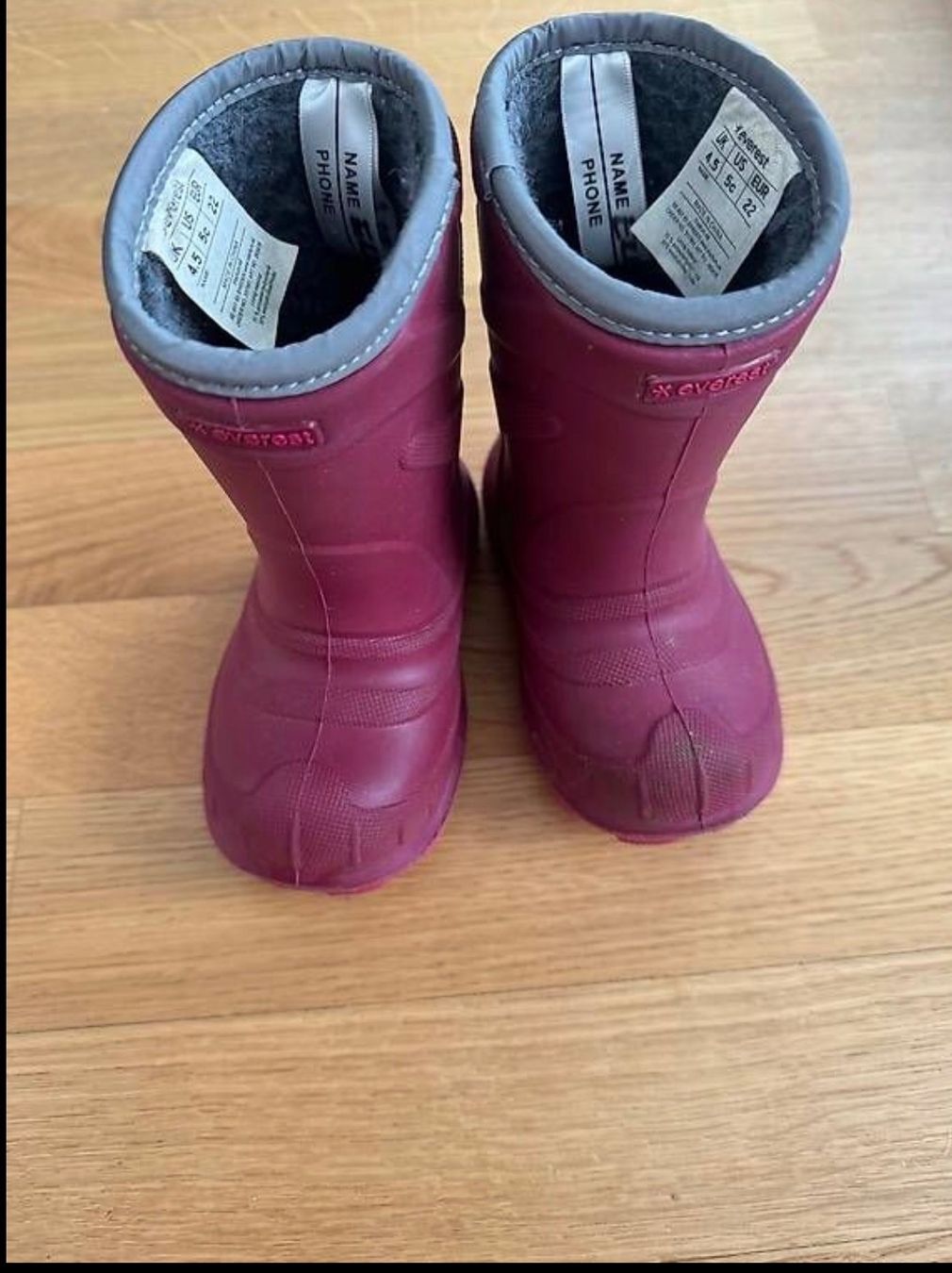 Scarpe per ragazze: Everest Gummistiefel – Usato da Zug venduto da sil_j6rl