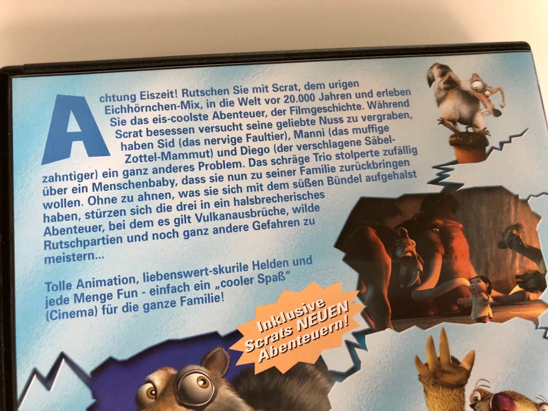 Tutti i DVDs: DVD - ICE AGE – Usato da Gommiswald venduto da Aloha.Spirit 2