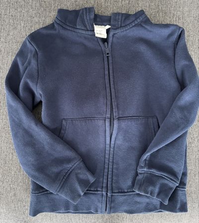H&M Hoodie Gr. 110/116, dunkelblau