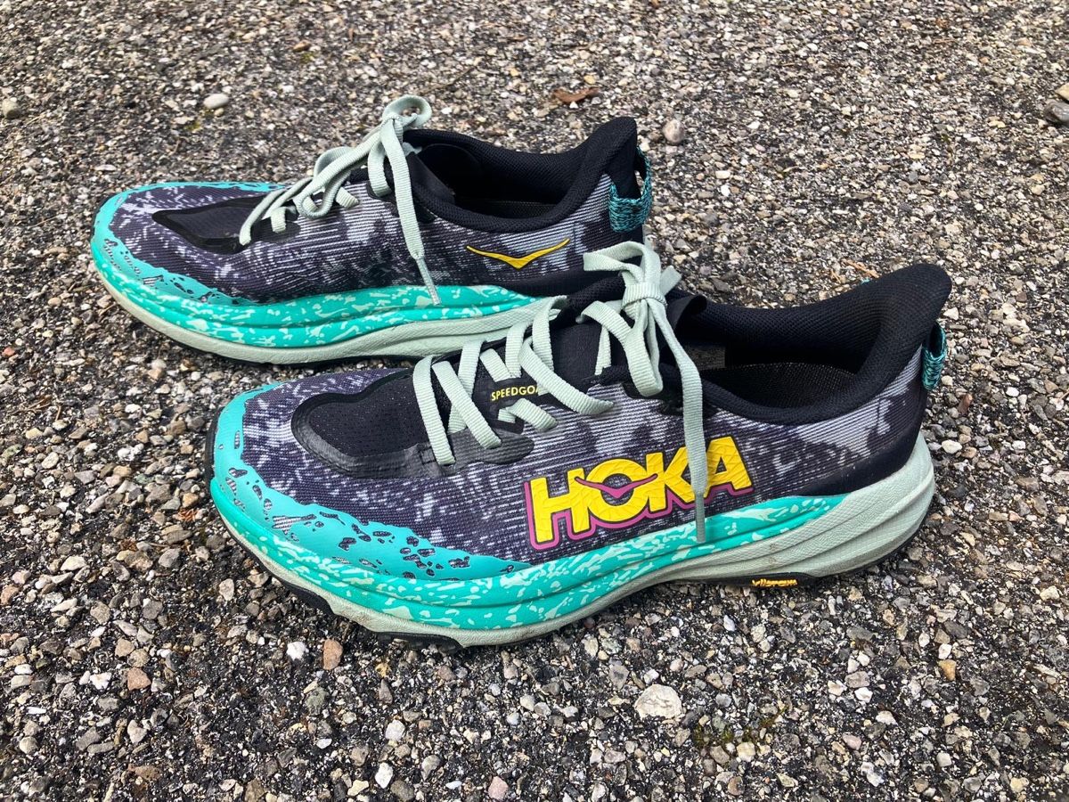 Hoka One One Damenschuhe: Hoka Speedgoat 6, taille 39 1/3 – Gebraucht aus Neuchâtel von Ralili