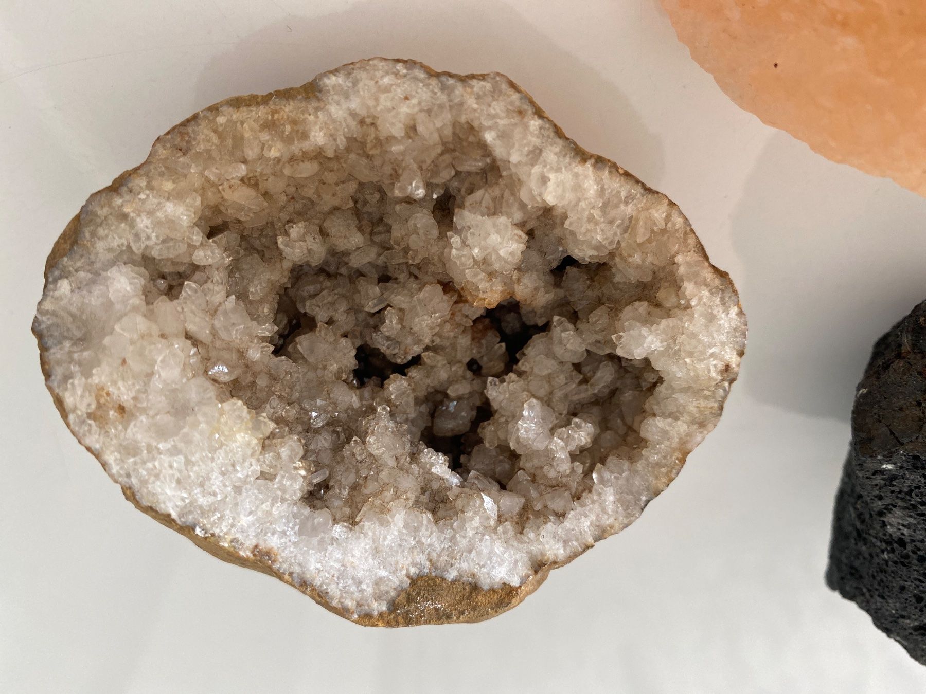 Mineralien & Heilsteine: Steinset 6teilig Rosenquarz etc. – Gebraucht aus Aadorf von Baikaa 1