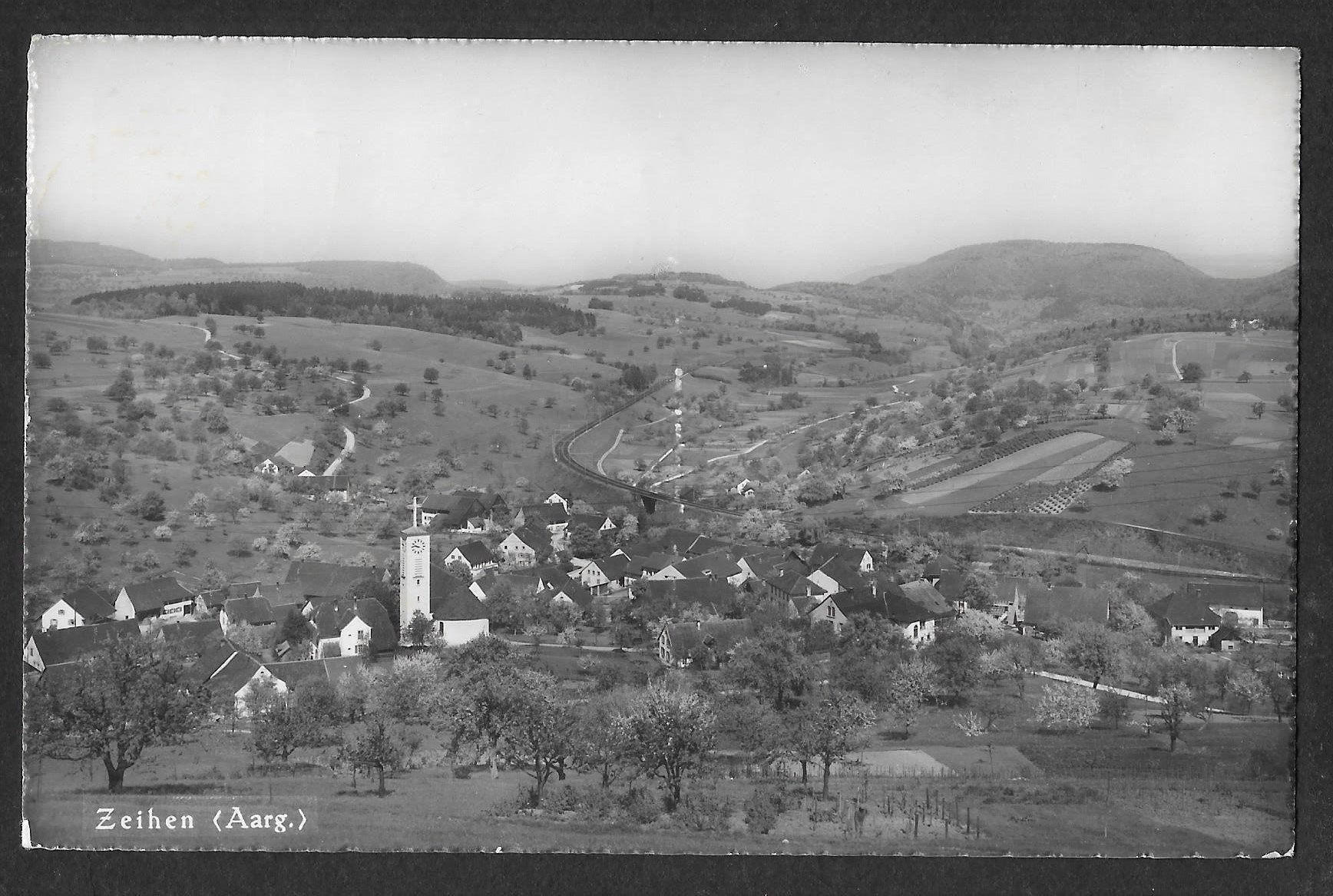 Cartoline postali: Zeihen Gesamtansicht – Usato da Olten venduto da clotaldi