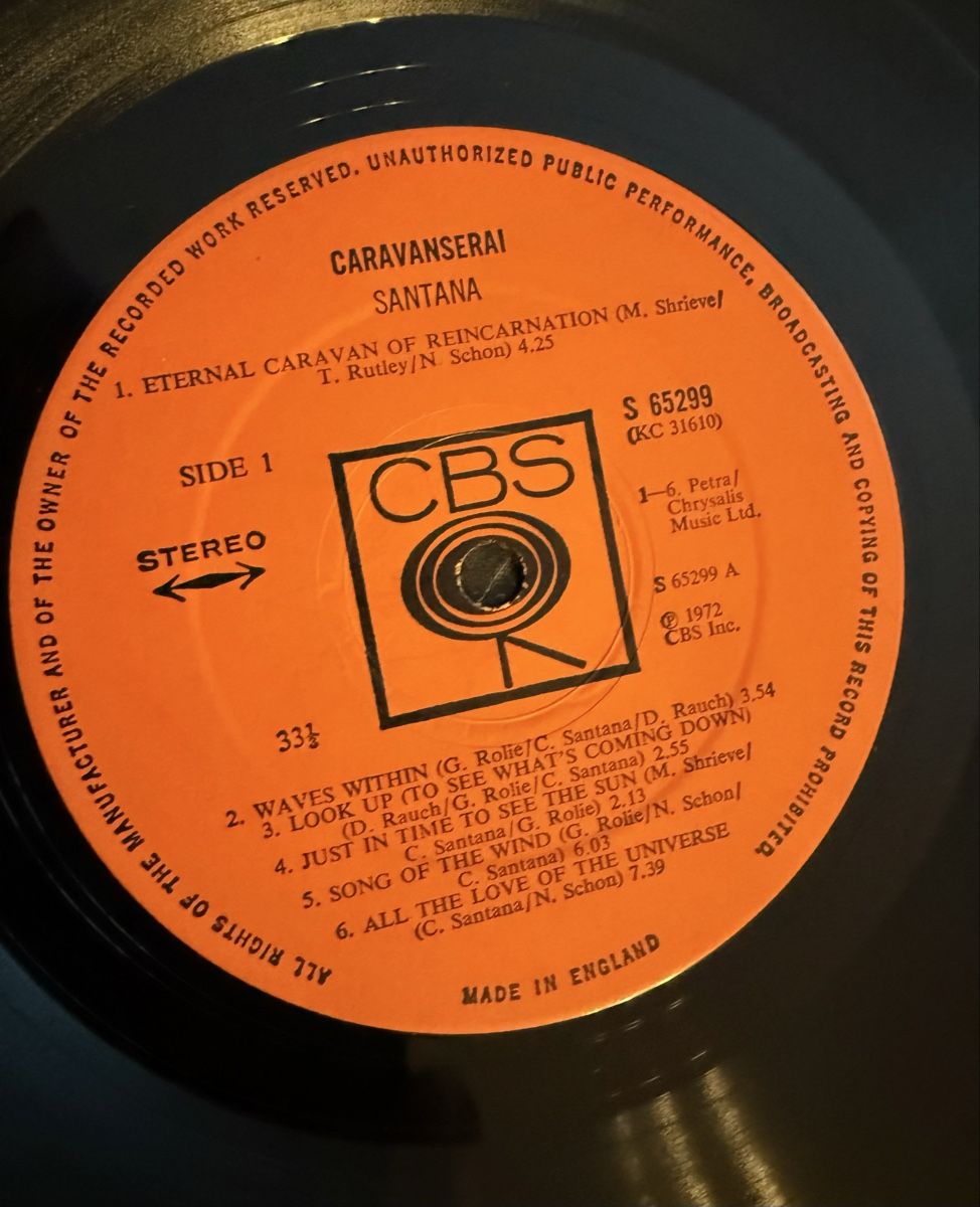 Dischi in vinile: Santana - Caravanserai, Schallplatte LP – Usato da Goldach venduto da Messerguru 7