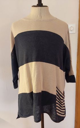 Pullover mit Leinen Vetono IV