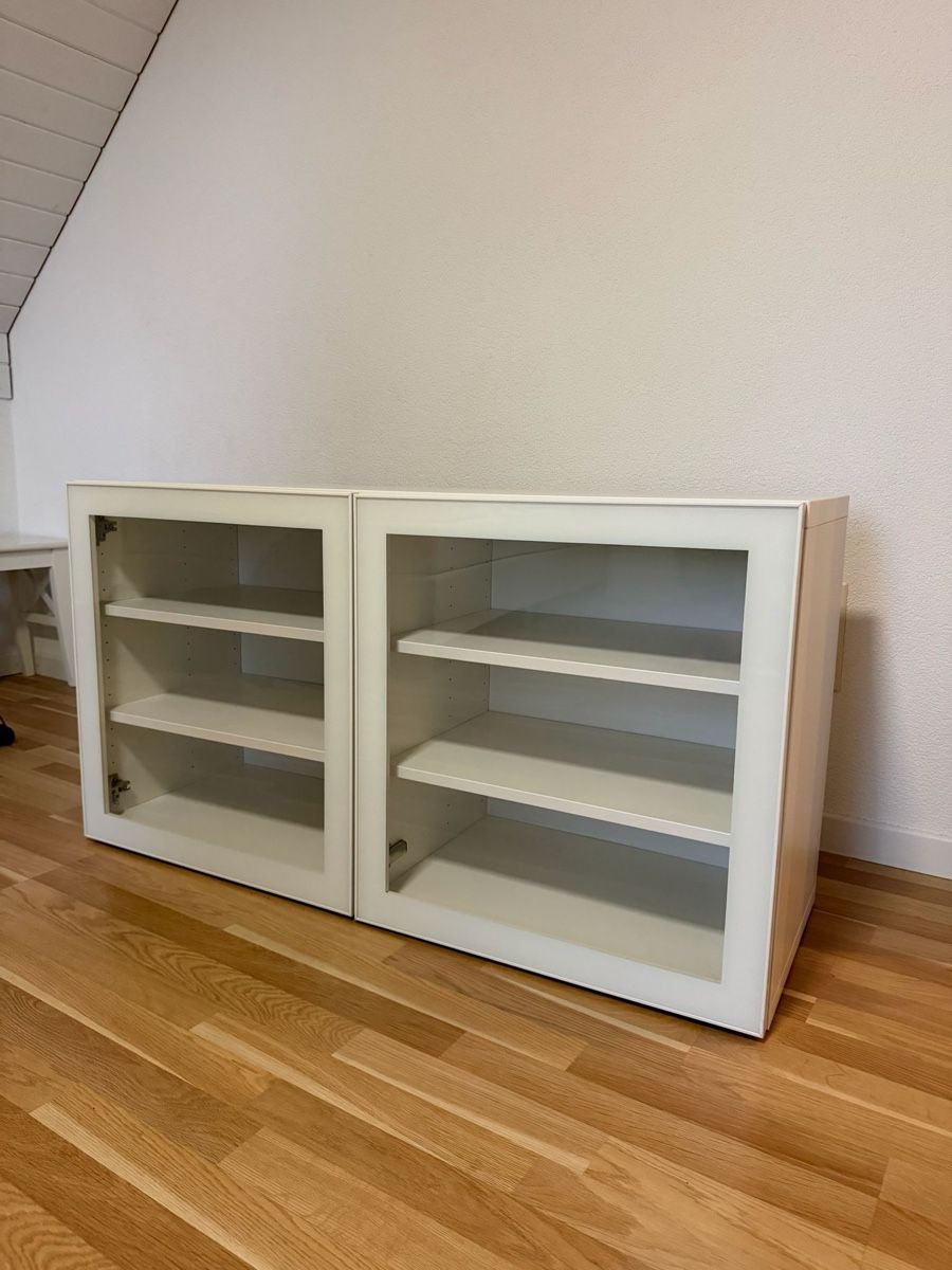 Ikea Kommoden: Kommode weiss mit Glastüren – Gebraucht aus Schönholzerswilen von Biker00 1