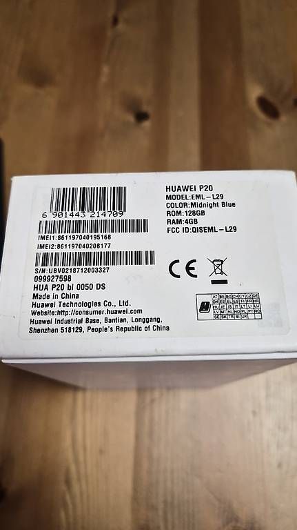 Telefoni cellulari / Smartphones: Natel Huawei P20  – Usato da GIVISIEZ venduto da J.MONT 1