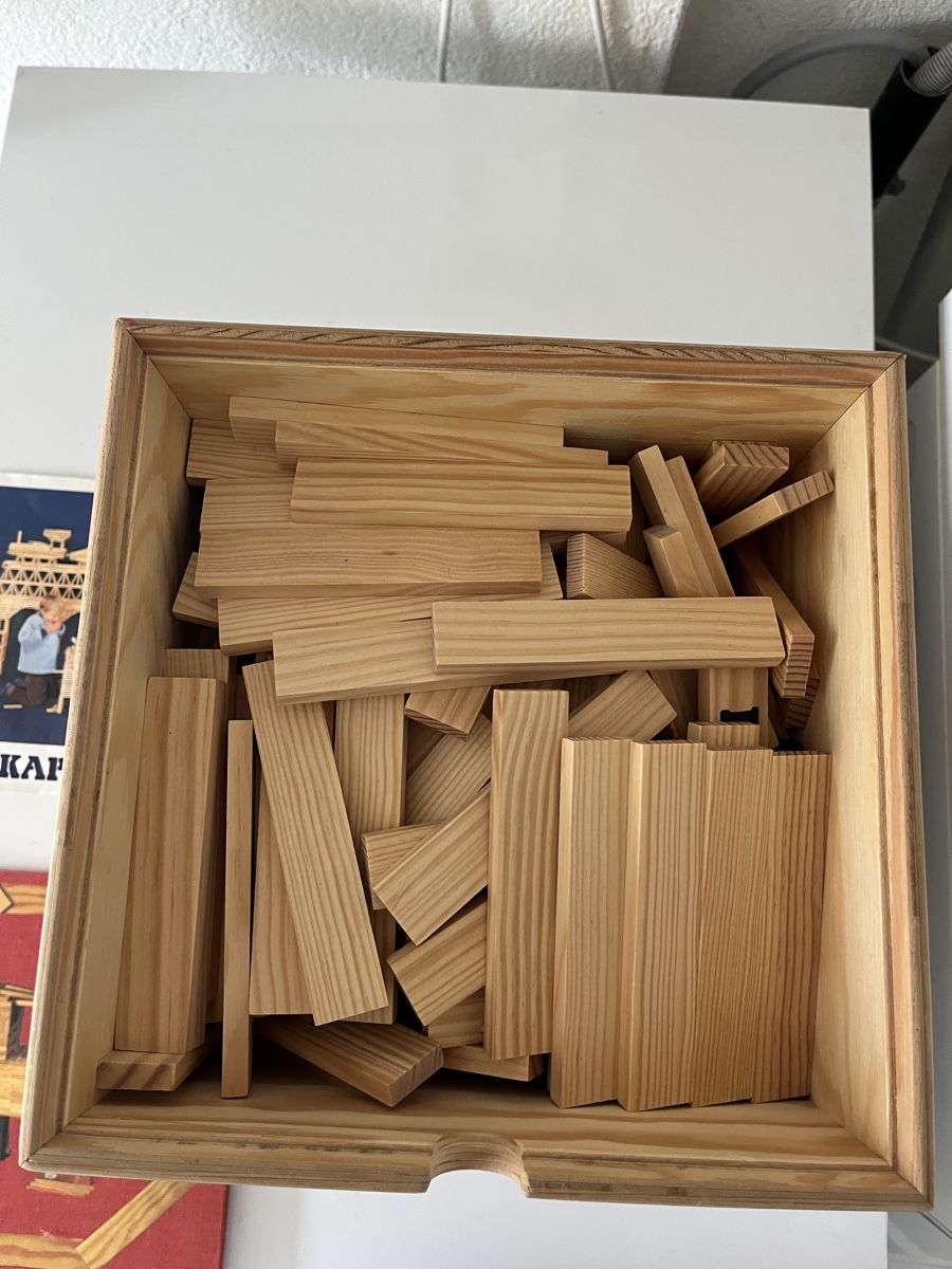 Kapla Kit di costruzioni: Kapla Holzbausteine  – Usato da Zürich venduto da papagella 4