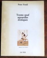 Trente neuf aquarelles érotiques.