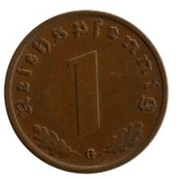 Deutschland - 1 Reichspfennig - 1938 - G