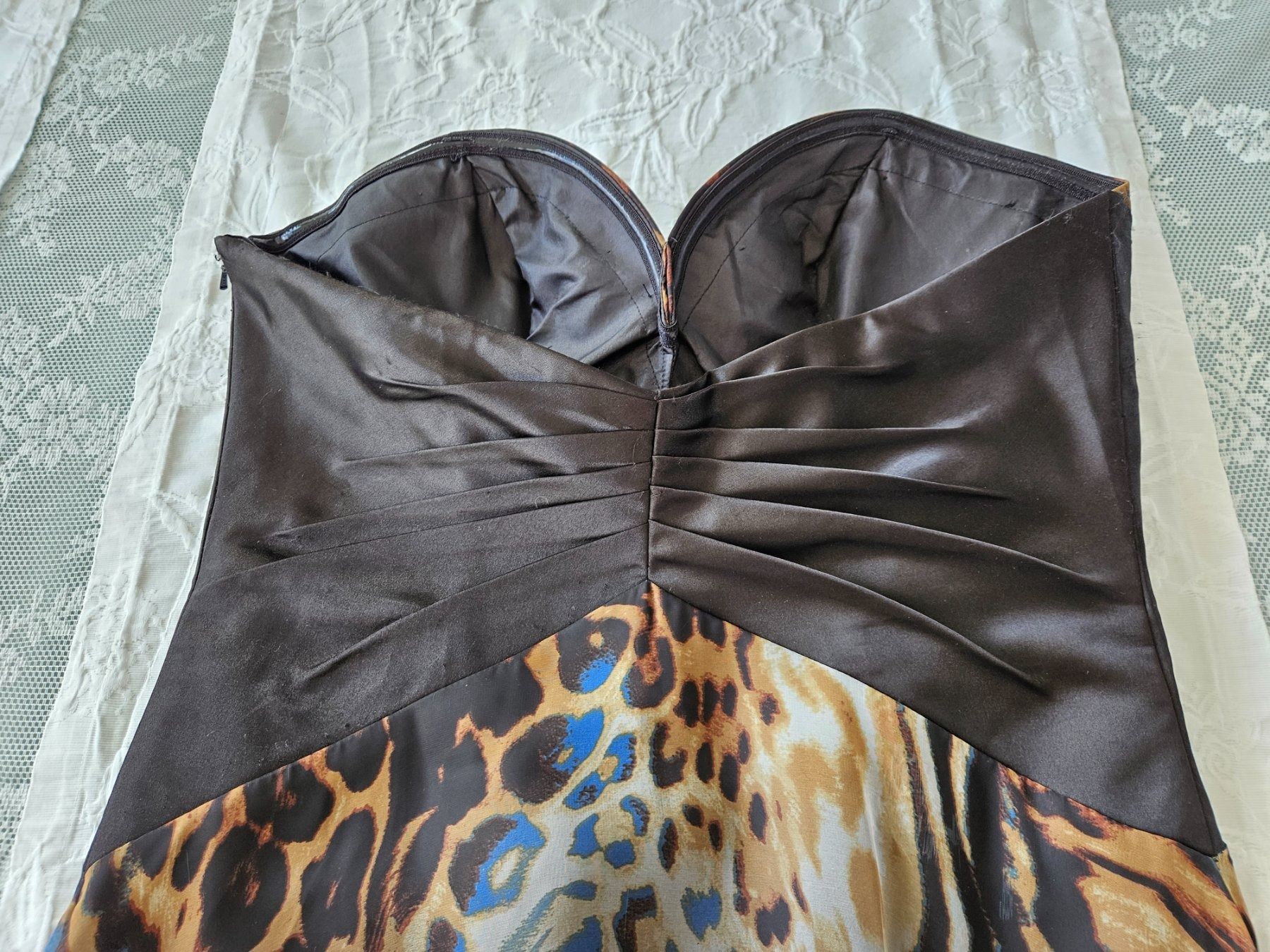 Vestiti: Abendkleid Grösse 40 schwarz Leopard LLuxuar Limited – Usato da Gossau ZH venduto da fashiontwo 4