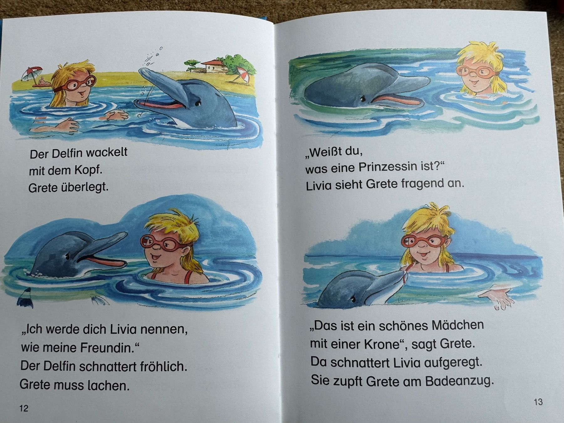 Bücher: Erstleser - Lesetiger - Delfingeschichten – Gebraucht aus Aarau von Kilauea 2