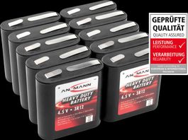 1 Stk. Ansmann Zink-Kohle Batterie, 3R12 4.5V /Flachbatterie