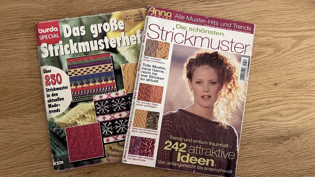 Cartamodelli: Vintage Strickmuster Magazine Set – Usato da Zürich venduto da kitsune