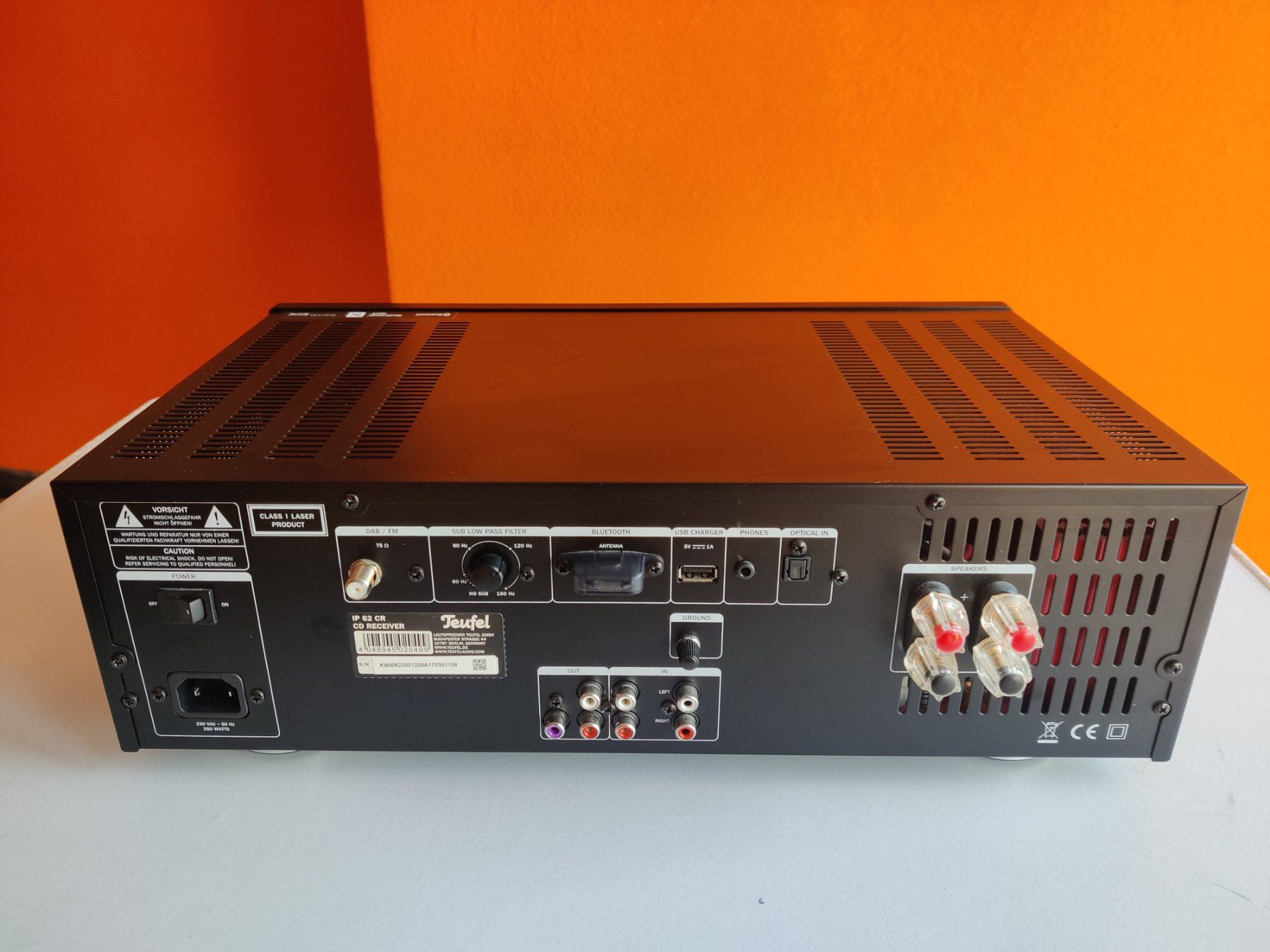 Teufel Ricevitori: Teufel Kombo 62 CD Receiver Stereo CD  Bluetooth DAB+ – Usato da Viganello venduto da XTECHSTOREX 7