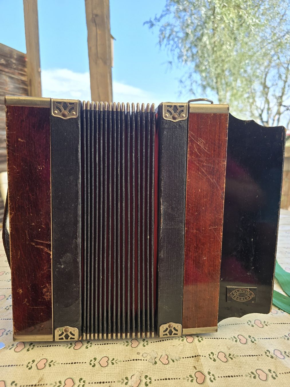 Instruments de musique: CLAUDE SCALA Holzakkoordion gebraucht – D'occasion à Agasul par ire_h9wl 3