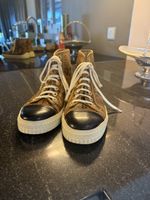 Chanel High-Top Sneaker in Phyton braun Grösse 37 top