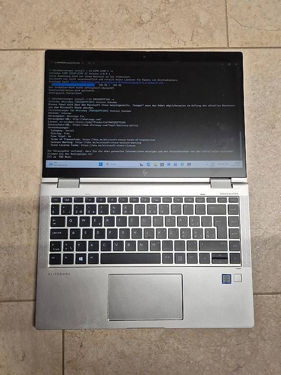 Hewlett Packard Notebook: HP EliteBook x360 1040 G6 mit Touchscreen – Usato da Hellbühl venduto da Schumi 2