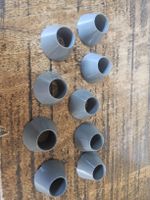 lego 4742 lot de 9 pièces Dark Bluish Gray Cone 4 x 4 x 2