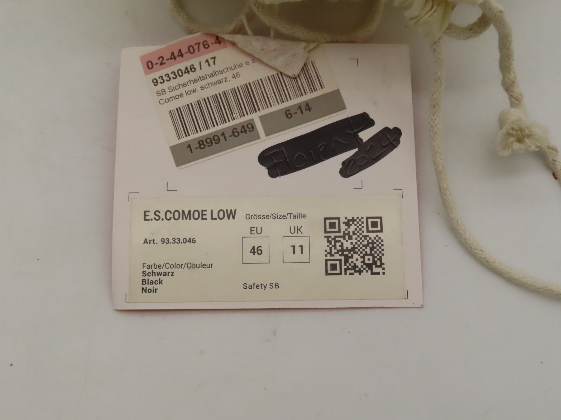 Engelbert Strauss Scarpe da uomo: Engelbert Strauss Comoe low Gr. 46 – Usato da Reinach BL venduto da WBZ-Flohmarkt 4