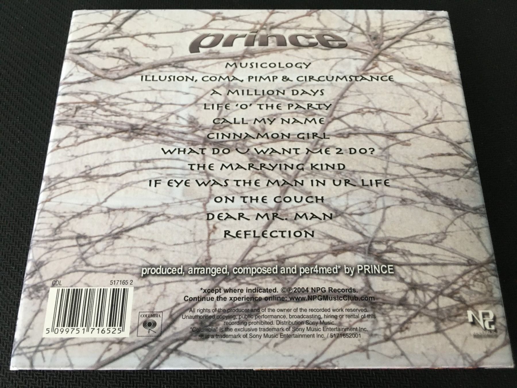 CDs: Prince - Musicology -CD- Digipack – Gebraucht aus St.Gallen von MedienJoe 2