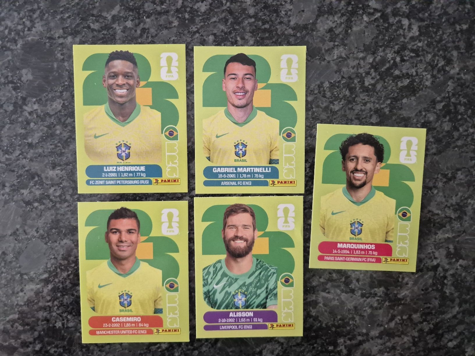 Panini Sammelbilder & Trading cards: WM Panini Sticker Brasilien – Neu (gemäss Beschreibung) aus Volketswil von 2000ra