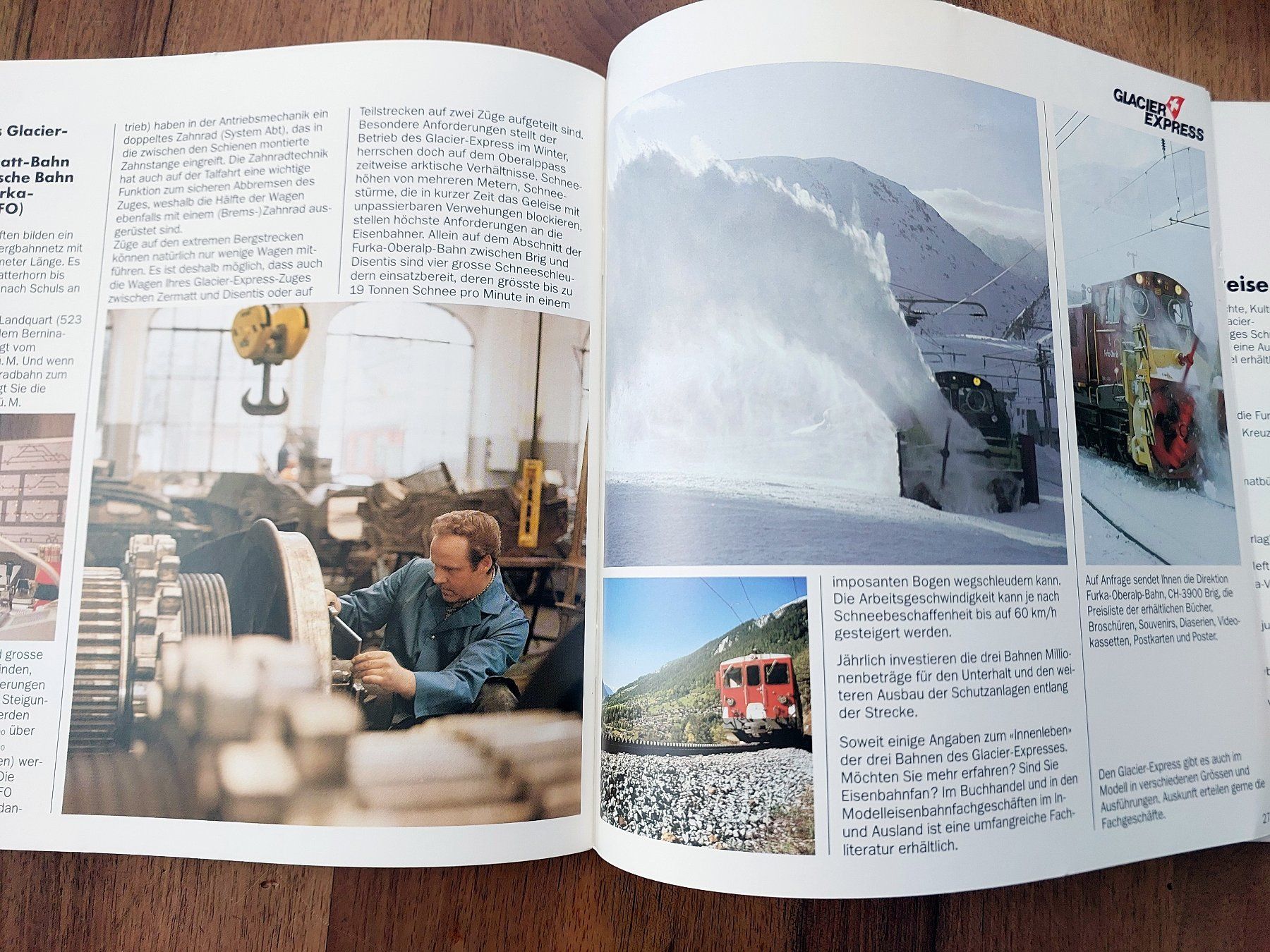Zeitschriften & Magazine: Glacier Express - Ein Reiseführer – Gebraucht aus Schönenwerd von Steidi 6
