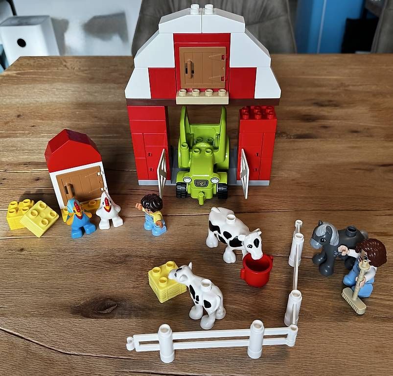 Baukästen: Lego Duplo - Scheune, Traktor und Tierpflege – Gebraucht aus Luterbach von D_Borer88