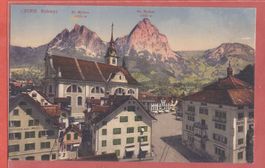 Schwyz mit Mythen - ca. 1915