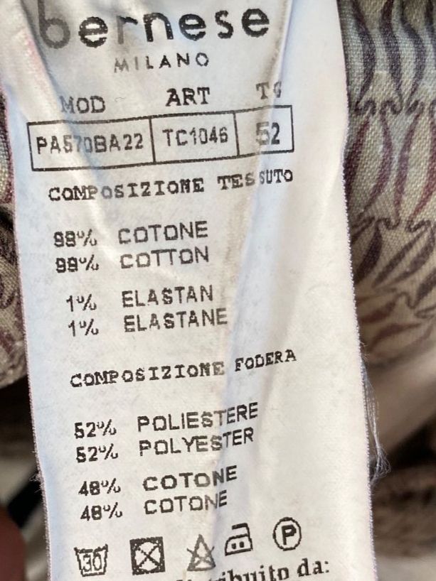 Pantaloni: Herren Hose BERNESE Gr. 52 – Usato da Richterswil venduto da Busanca 6
