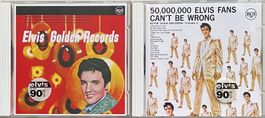 Elvis Presley 2 CD's - Golden Records Volume 1 & 2