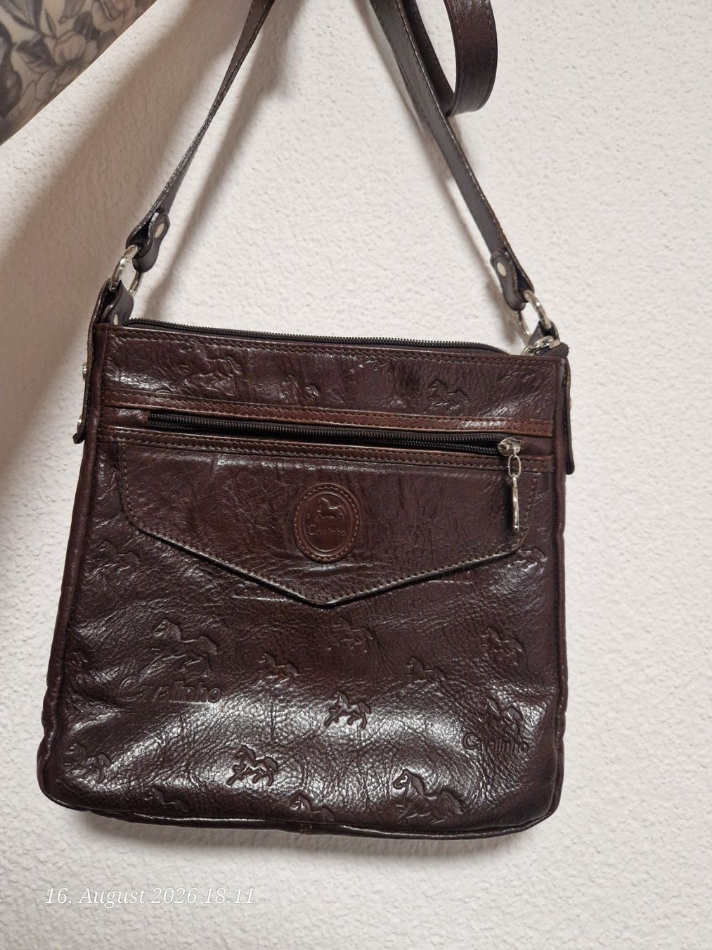 Borse da donna: Cavalinho Ledertasche dunkelbraun – Usato da Frauenfeld venduto da Steiner0412
