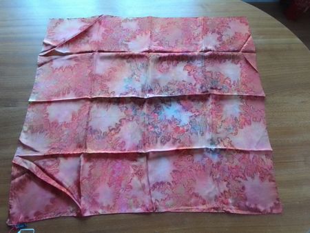 Foulard Seide Handbemalt Nr.11