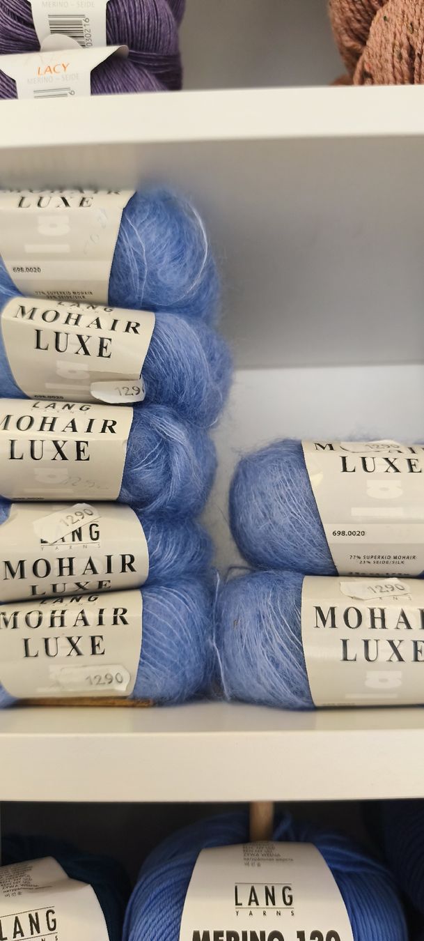 Lang Yarns Wolle: Lang: Mohair blau – Neu und originalverpackt aus Neuhausen von schueppi01