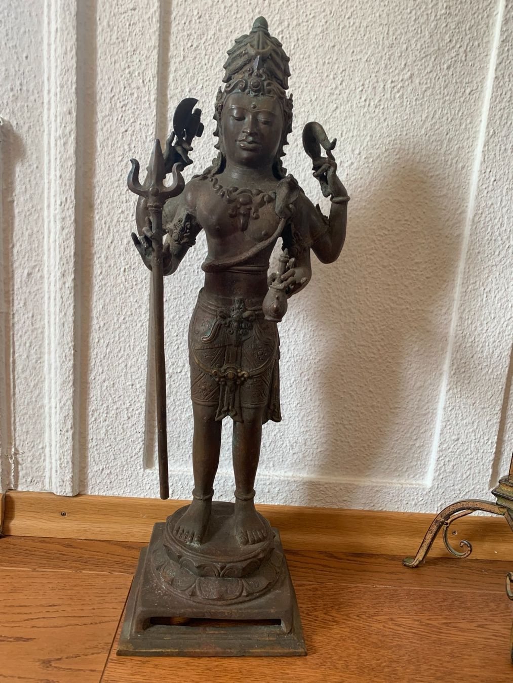 Figuren: Grosse Krishna Bronze - asiatika - 5 Kg - 70cm – Gebraucht aus Zürich von ZHtobi