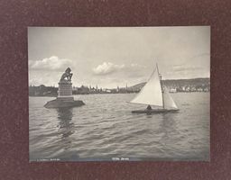 Vintage Photo Wehrli, Kilchberg, Segeln, Zürich, Zürichsee