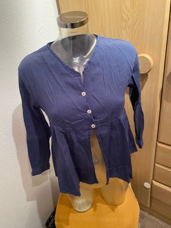 OF BENETTON Blüsli Grösse L   jeansblau