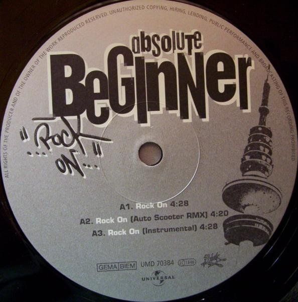 Dischi in vinile: Absolute Beginner ‎– Rock On / Geh' Bitte – Usato da Genève venduto da jim.k 2