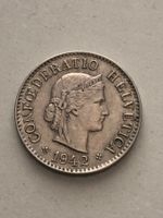 5 Rp. 1942 gute Erhaltung