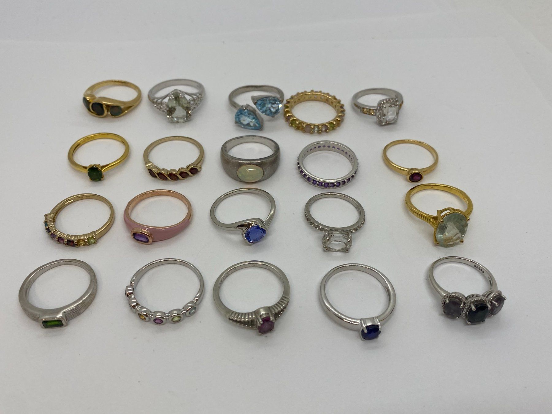 Altri gioielli: LOT Silber-Ringe unkontrolliert /i417 – Usato da Bern venduto da JMsoehne1987 7