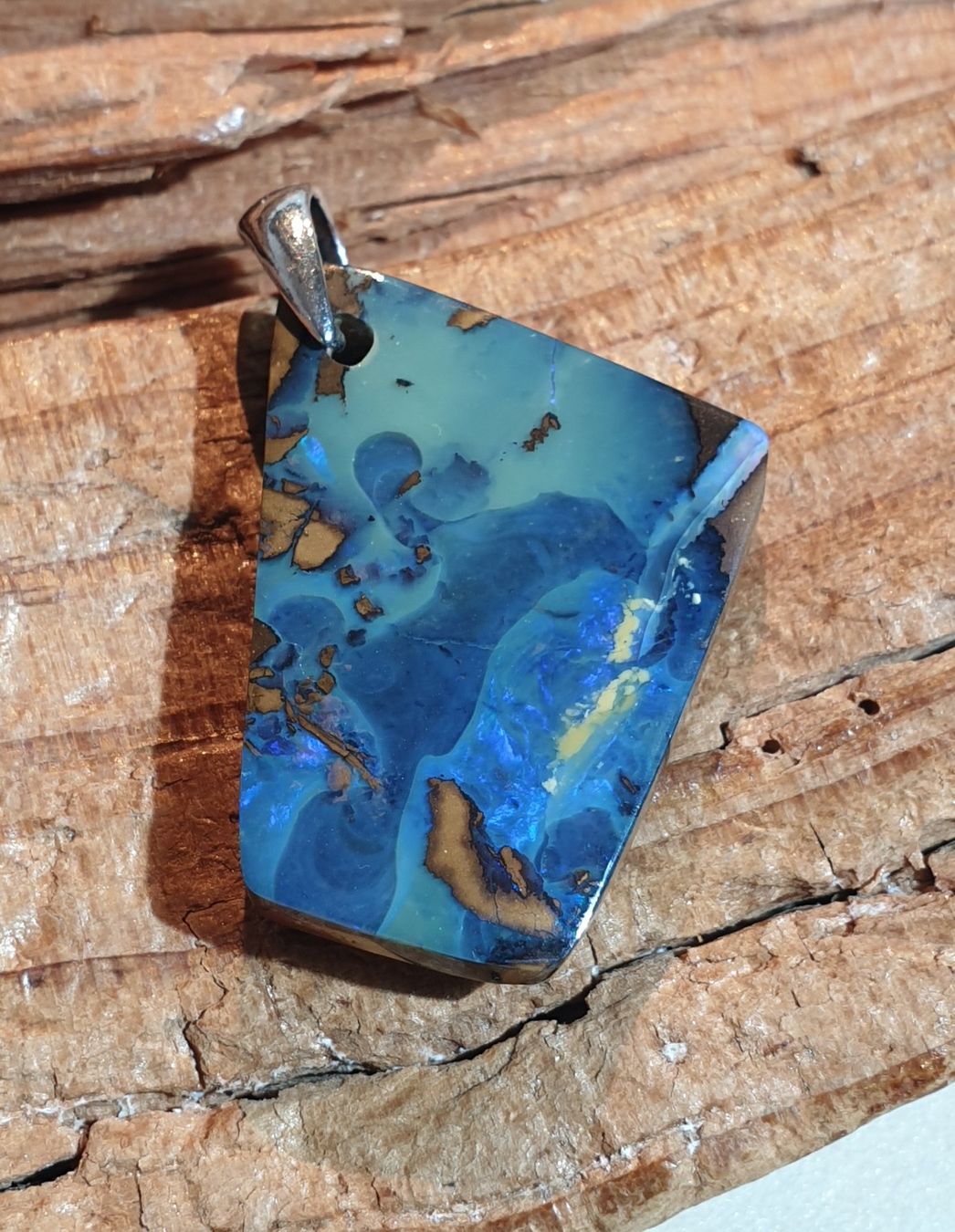 Ciondoli: Anhänger Boulder Opal. – Nuovo (secondo la descrizione) da Niederbüren venduto da Raphael014
