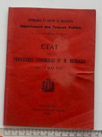 Etat des propriétaires d'automobiles et de... 15 mai 1921