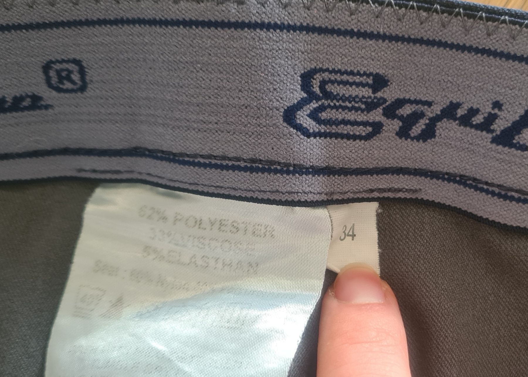 Pantaloni: Gebrauchte Equilibre Vollbesatzreithose Grösse 34 – Usato da Reiden venduto da Vet21 3