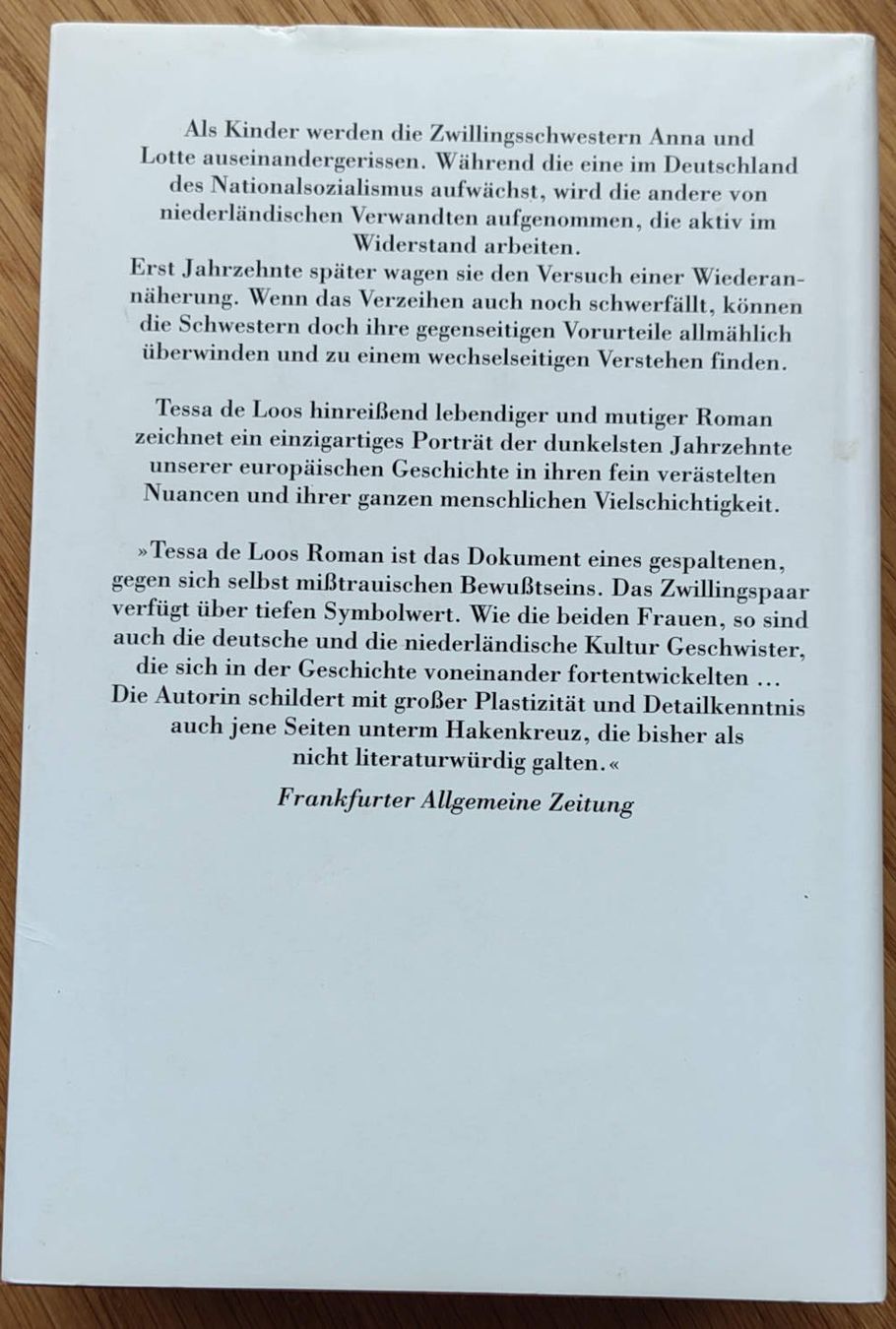 Libri: Die Zwillinge - Tessa de Loo – Usato da Zürich venduto da kba_579s 1