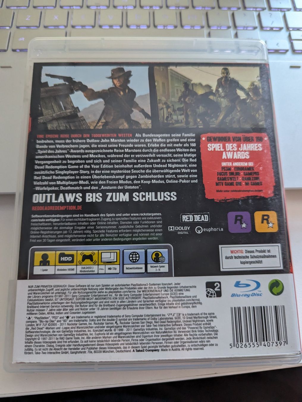 Sony Giochi: Red Dead Redemption GOTY Edition PS3 + Karte – Usato da Hünenberg See venduto da SpecialEditionGaming 1