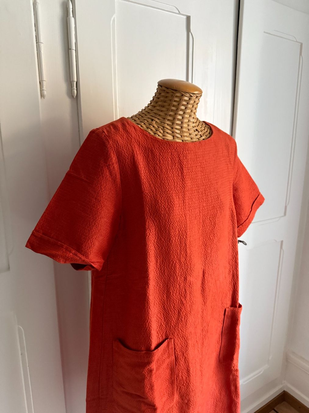 Max Mara Vestiti: MAX MARA - Kleid orange-rot 42 – Usato da Zürich venduto da Diazaio 1